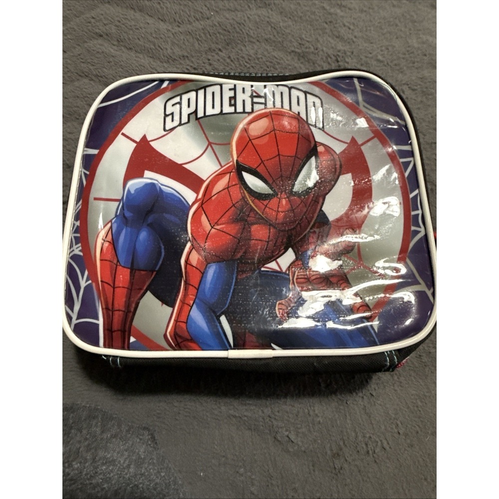 Marvel Spider-Man Lunch Bag Tote Insulated NEW Bioworld BPA Free